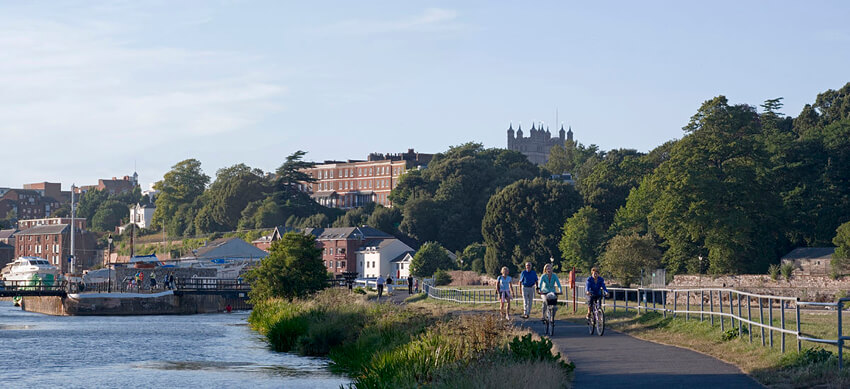 Exeter City and Quayside Attractions
